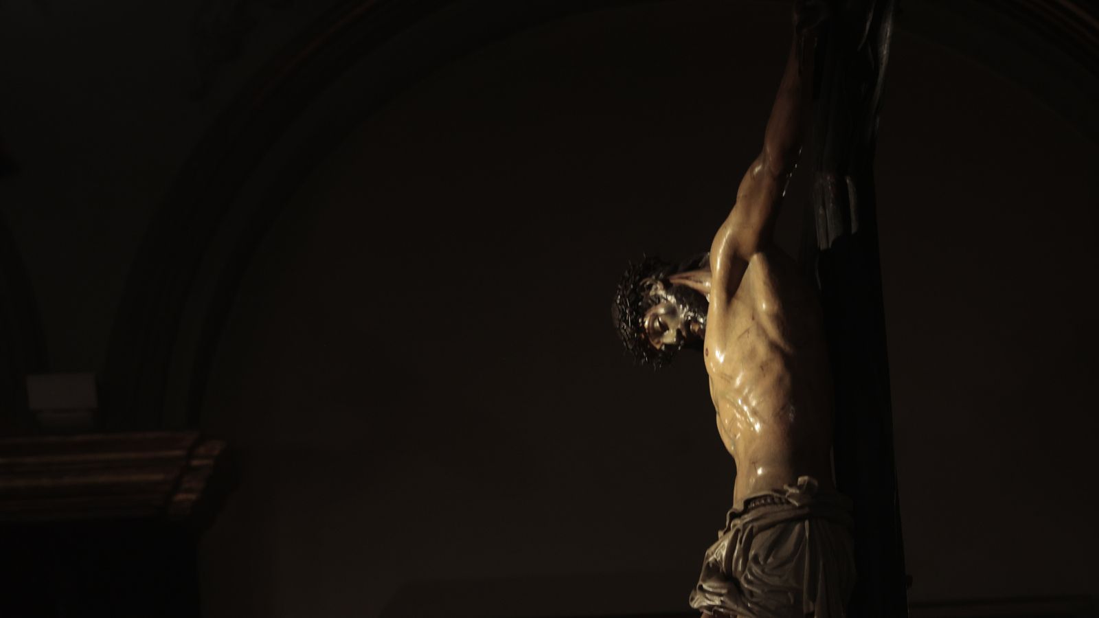 La veneración al Cristo del la Fundación de los Negritos en imágenes