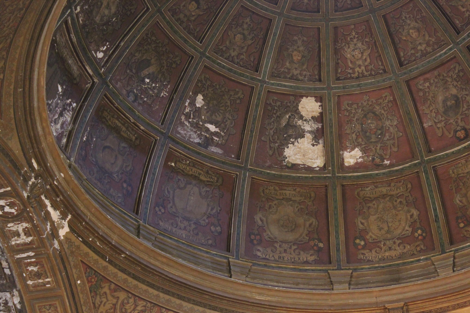 Estado de conservación de la iglesia de la Anunciación