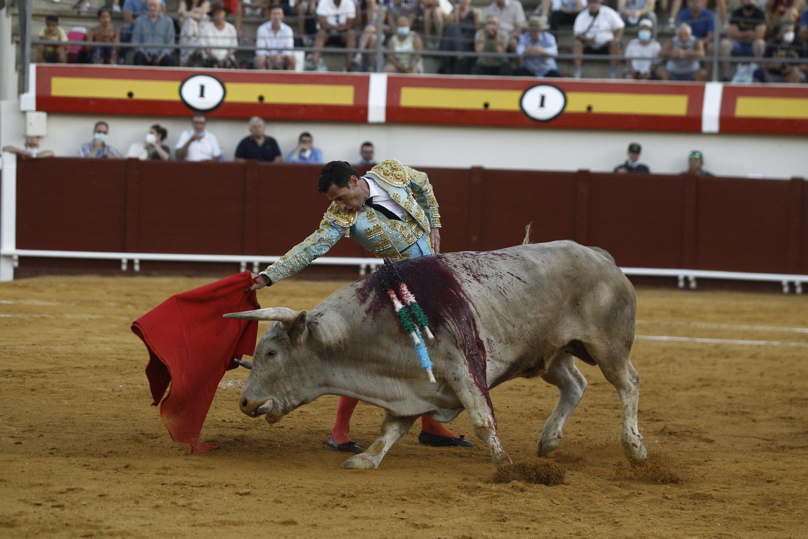 Corrida de toros del diestro Jesús de Almería en Vera.