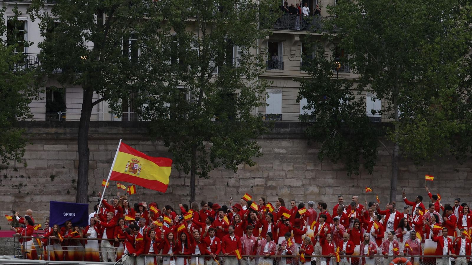 Las fotos de la ceremonia de inauguración de los Juegos Olímpicos de París 2024