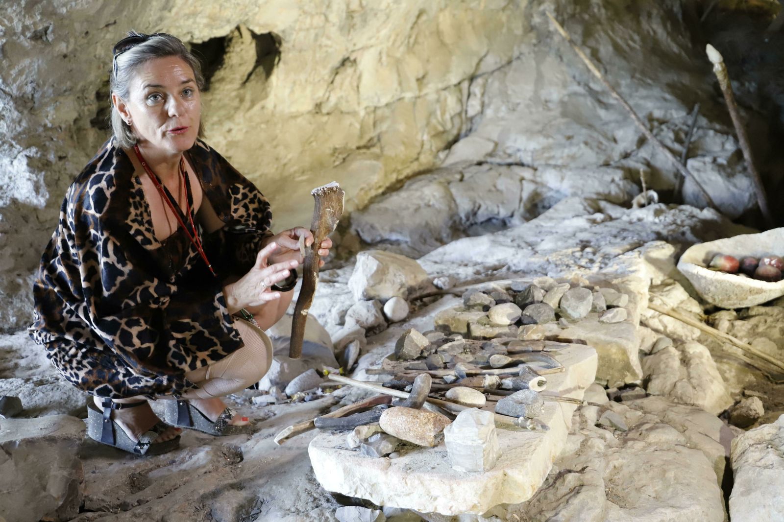 Imágenes de la fiesta troglodita de Píñar