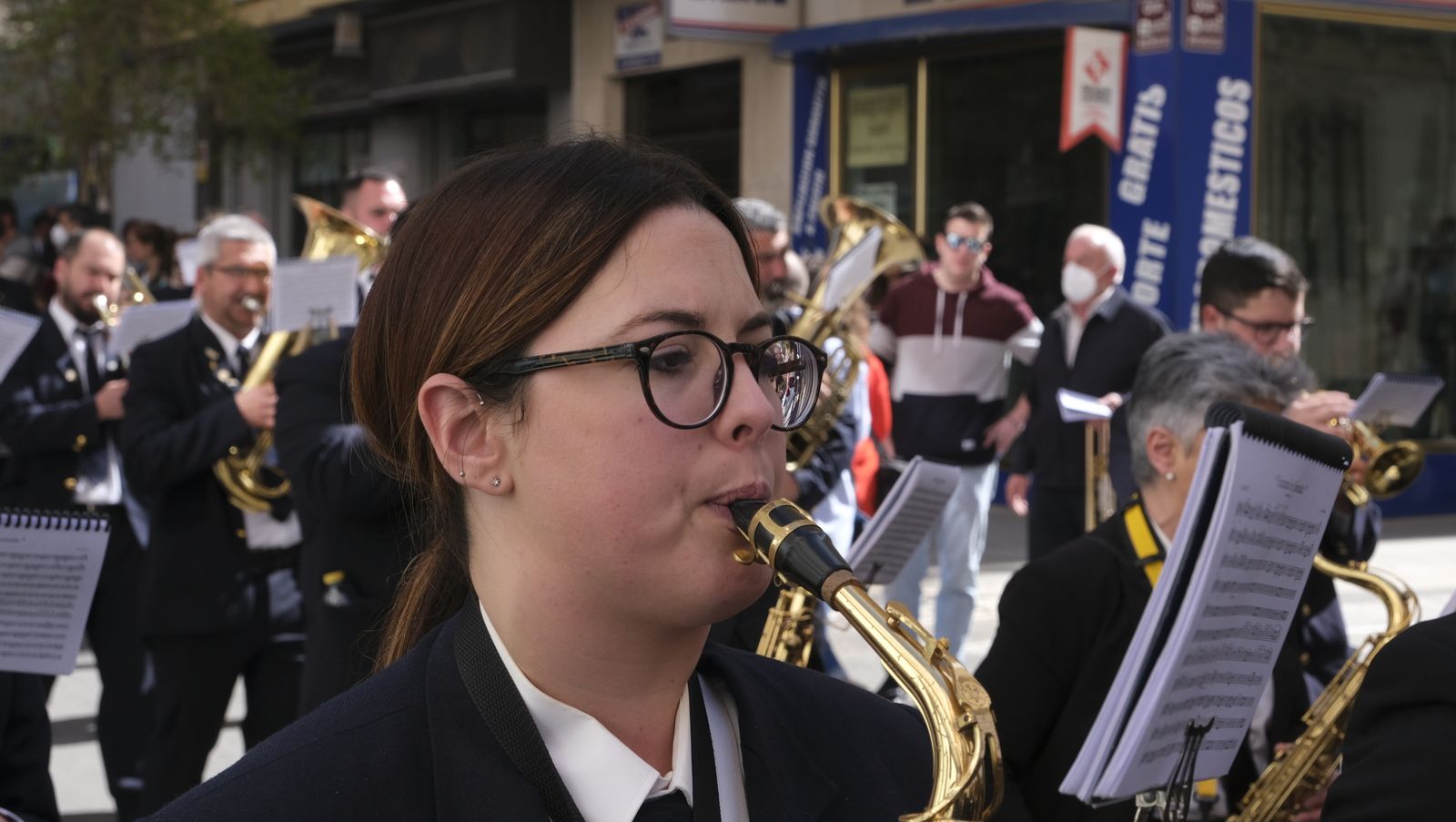Fotogalería de la procesión de La Borriquita en Almería. Semana Santa 2022.