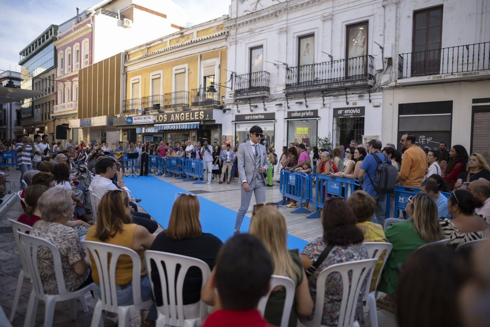 Desfile de moda en la calle Concepción en La noche del comercio del año pasado.