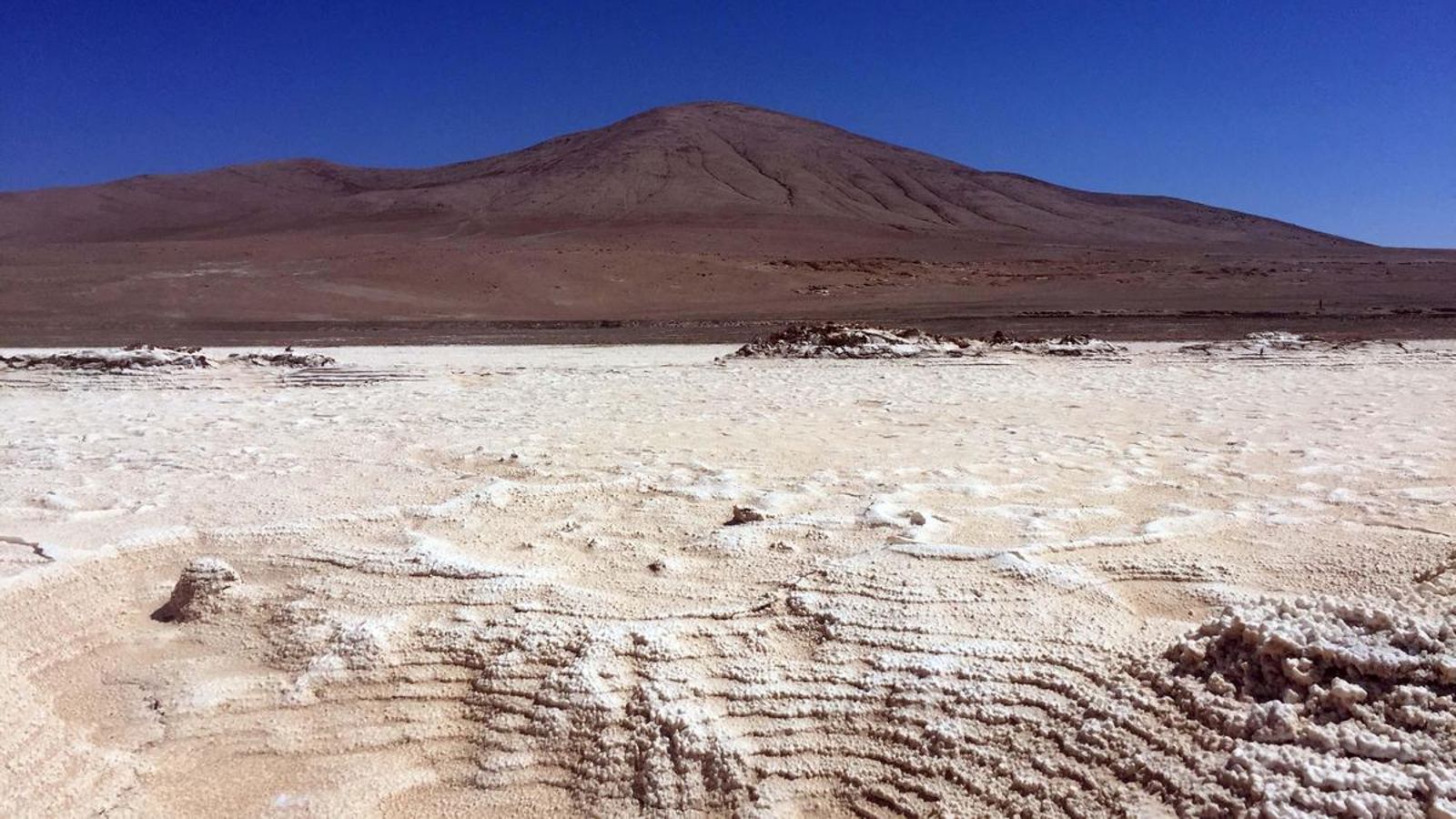 El desierto de Atacama es similar a Marte.