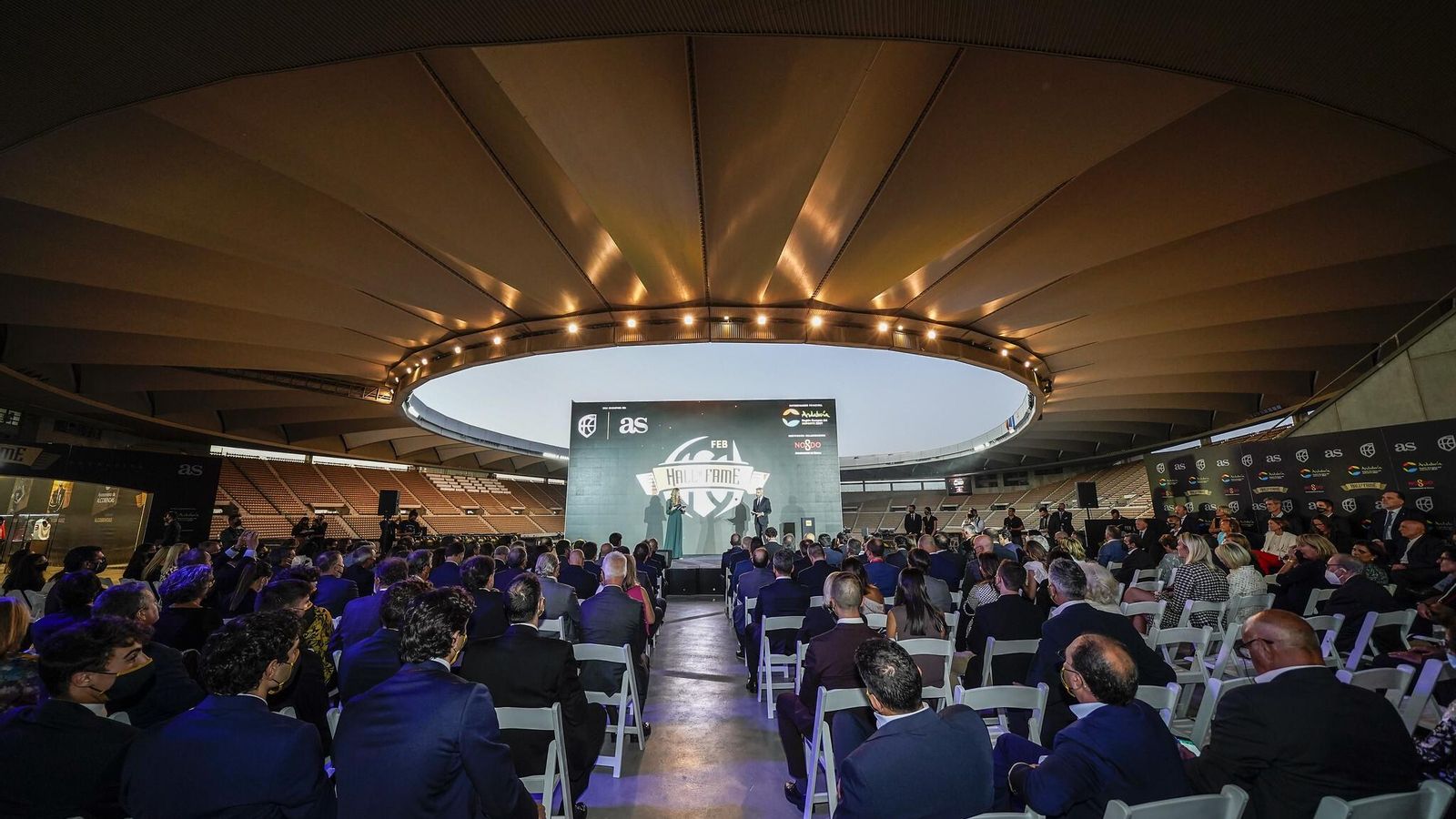 Imagen de la gala celebrada en el Estadio de la Cartuja.
