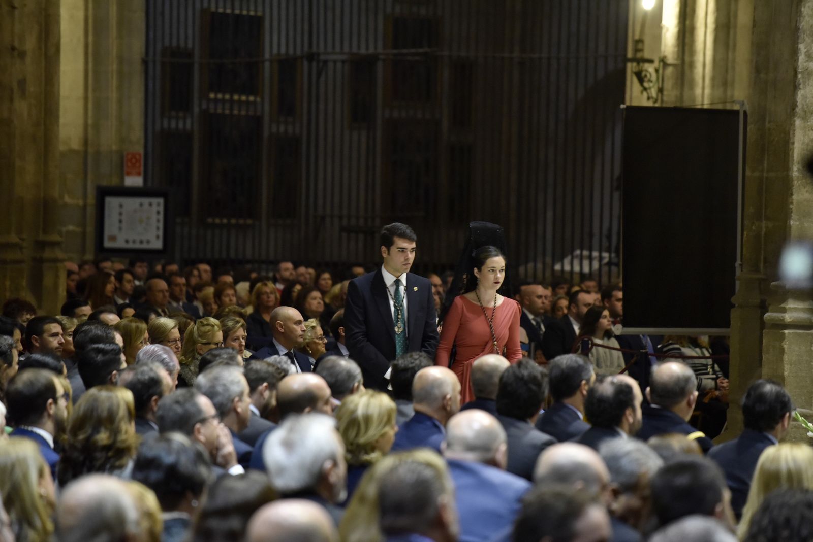 Las imágenes de la misa de acción de gracias