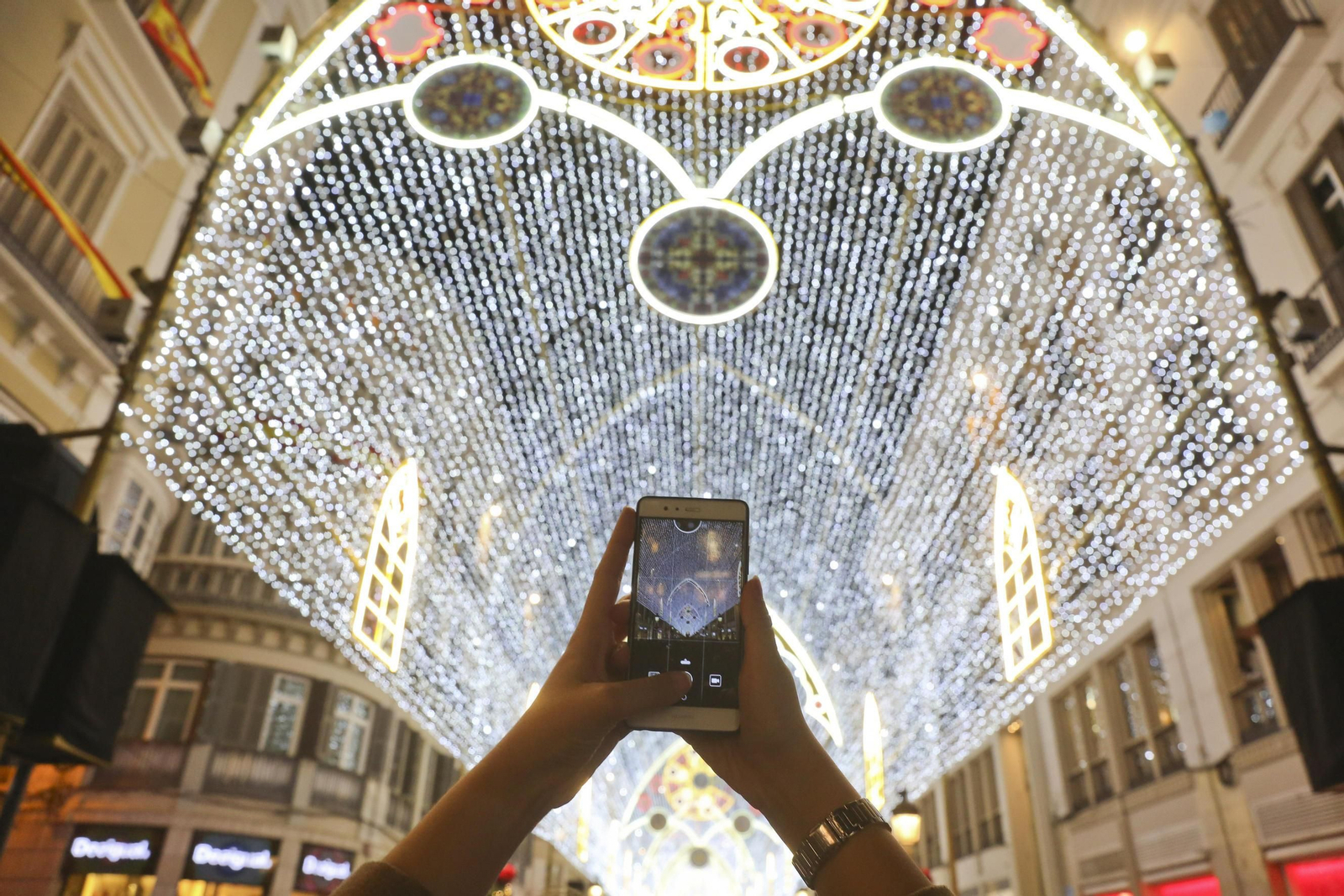 Málaga se enciende por Navidad