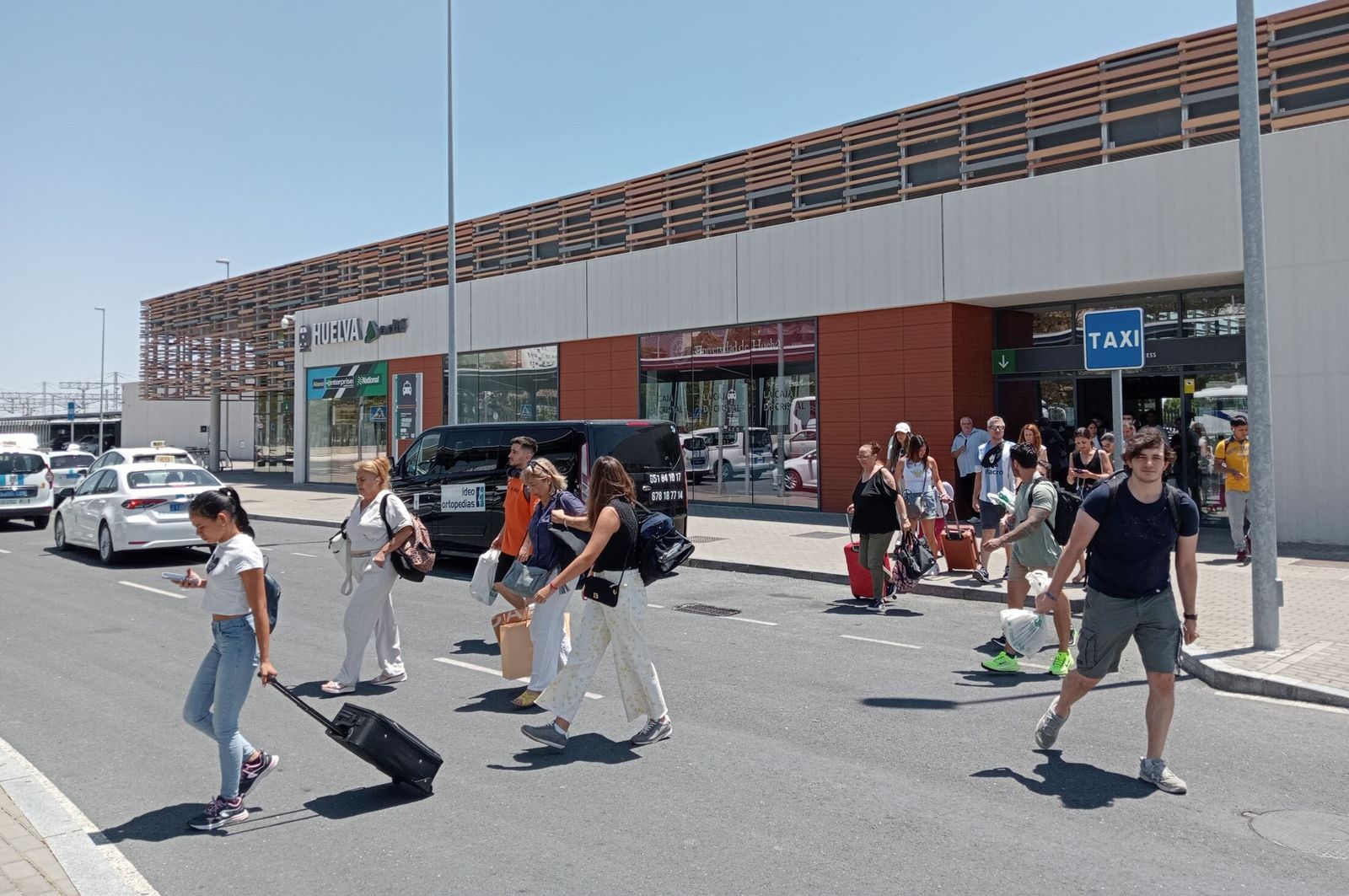 Estación de tren de Huelva.