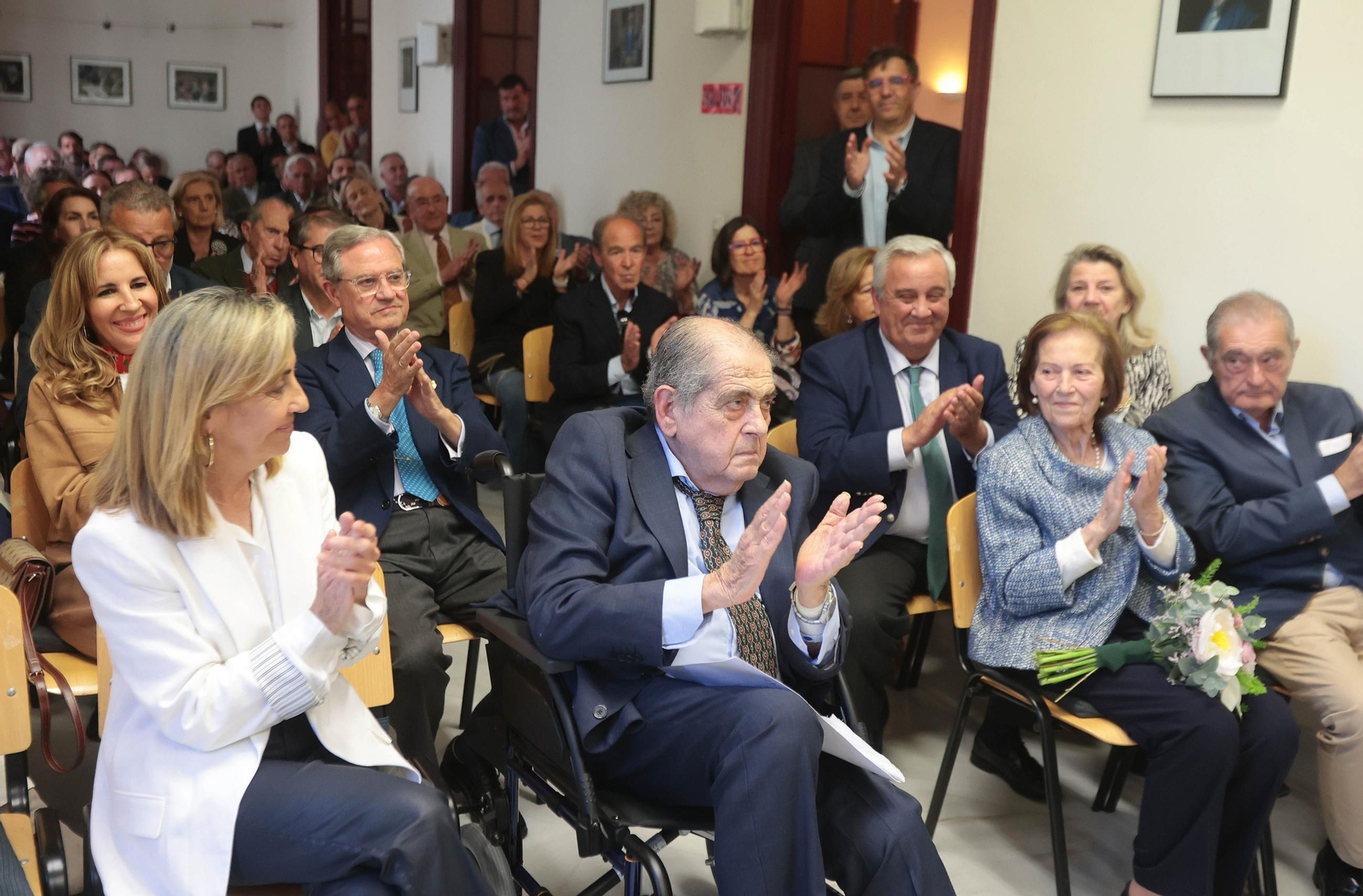 Imágenes del homenaje a Jerónimo Roldán de la Asociación de la Prensa de Jerez