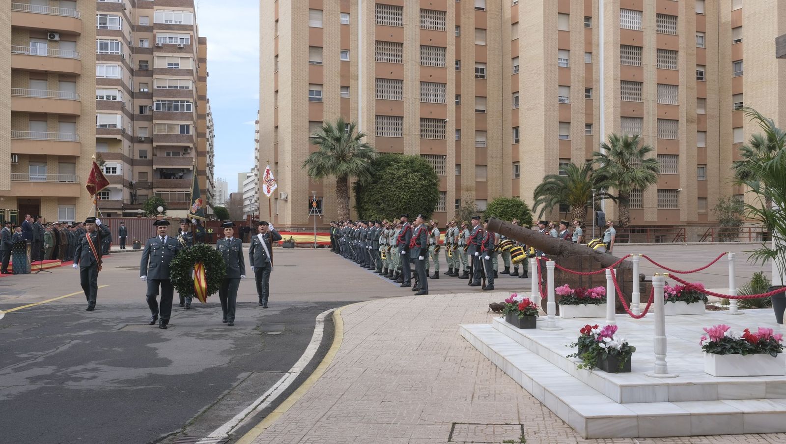 Las imágenes de la toma de posesión del nuevo coronel jefe de la Guardia Civil de Almería