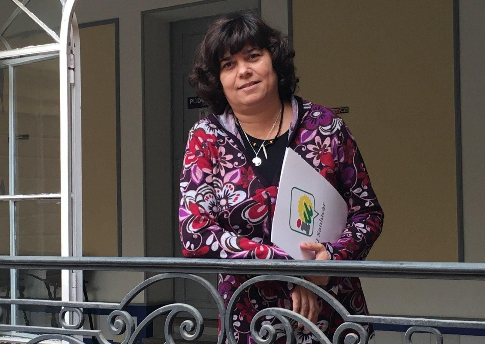 La diputada provincial de Izquierda Unida, Carmen Álvarez.