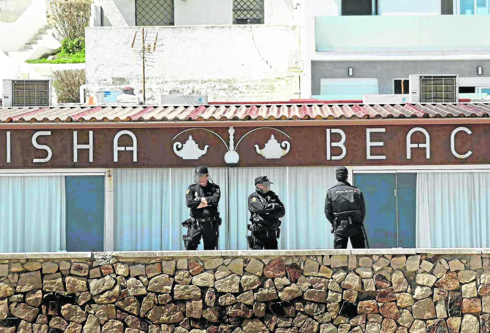 La barrera antinarcos del Guadarranque.