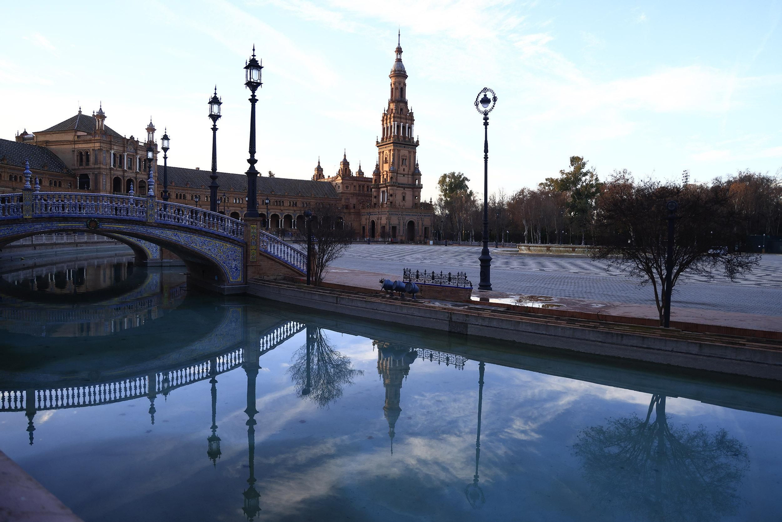 La Plaza de España recupera su esplendor
