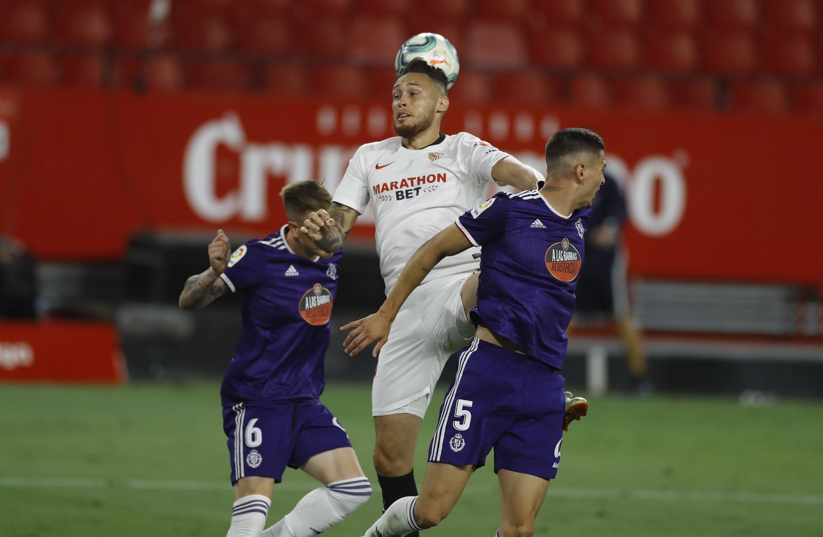 Las imágenes del Sevilla-Valladolid