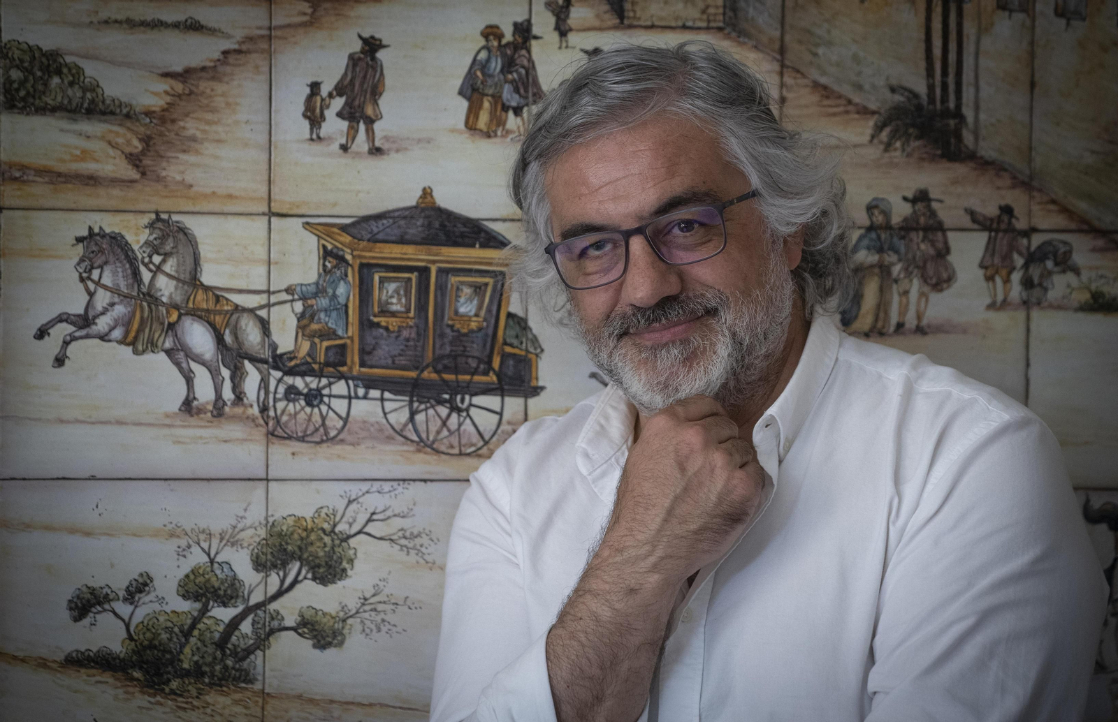 El escritor Félix G. Modroño (Vizcaya, 1965), fotografiado esta semana en Sevilla. El escritor Félix G. Modroño (Vizcaya, 1965), fotografiado esta semana en Sevilla.