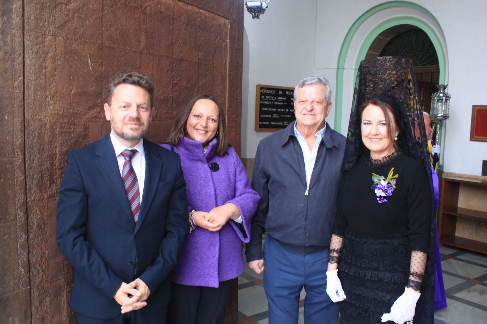 Las imágenes de las procesiones del Jueves Santo en Vélez Rubio