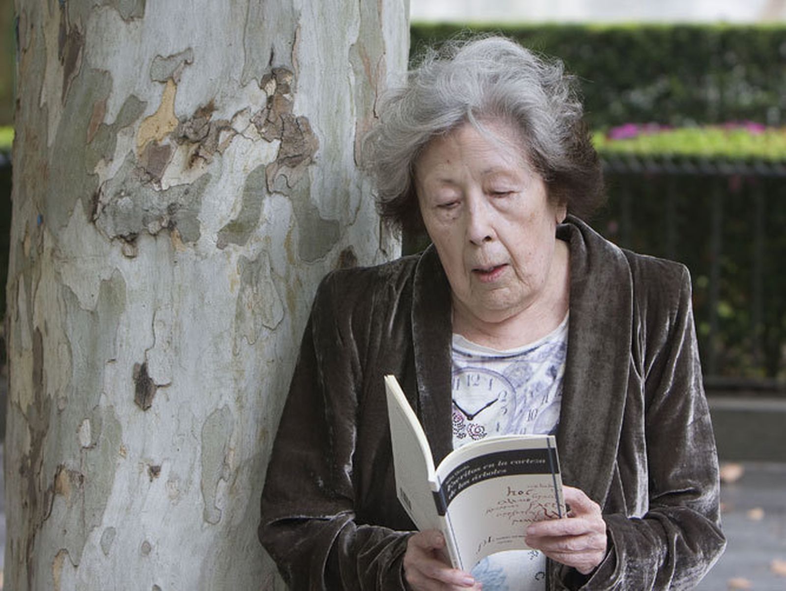 La poeta sevillana Julia Uceda, en una imagen de archivo.