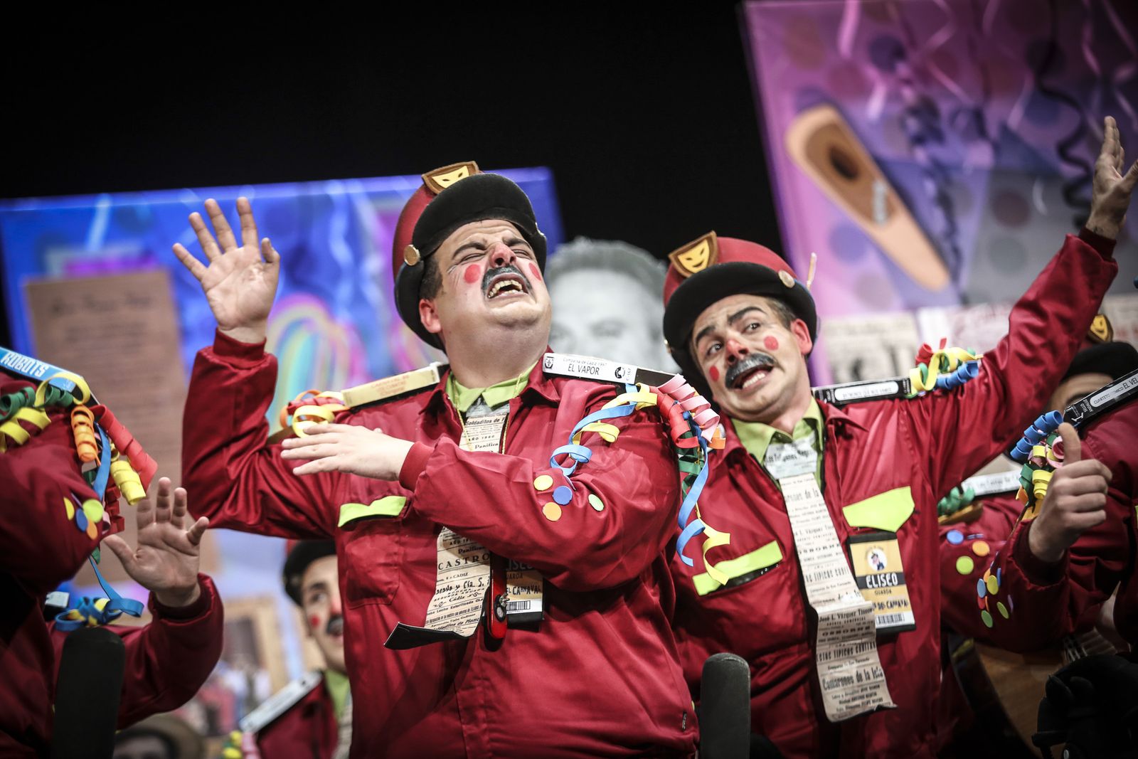 Chirigota Una noche en el museo