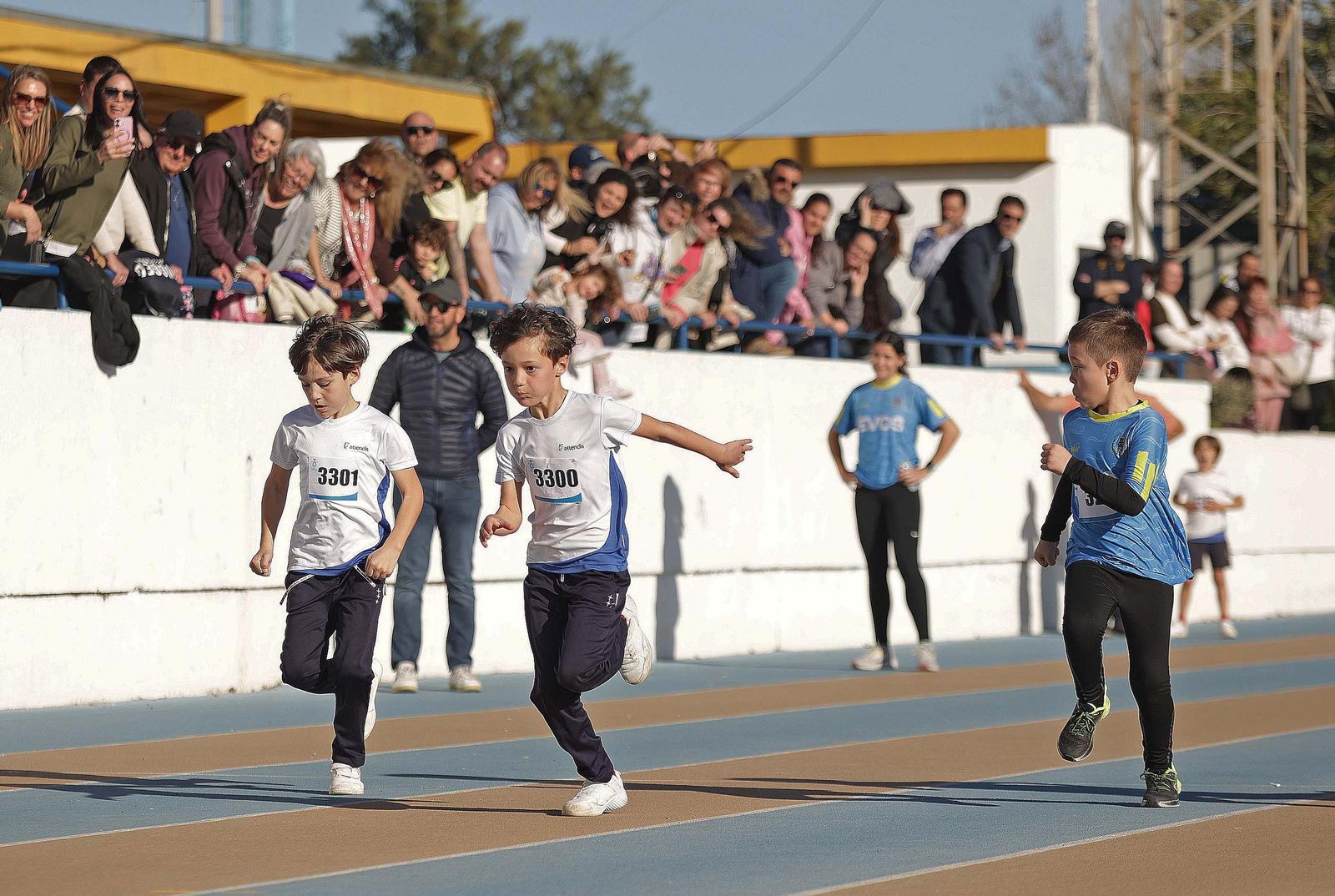 La final de los Juegos Municipales de invierno de Algeciras