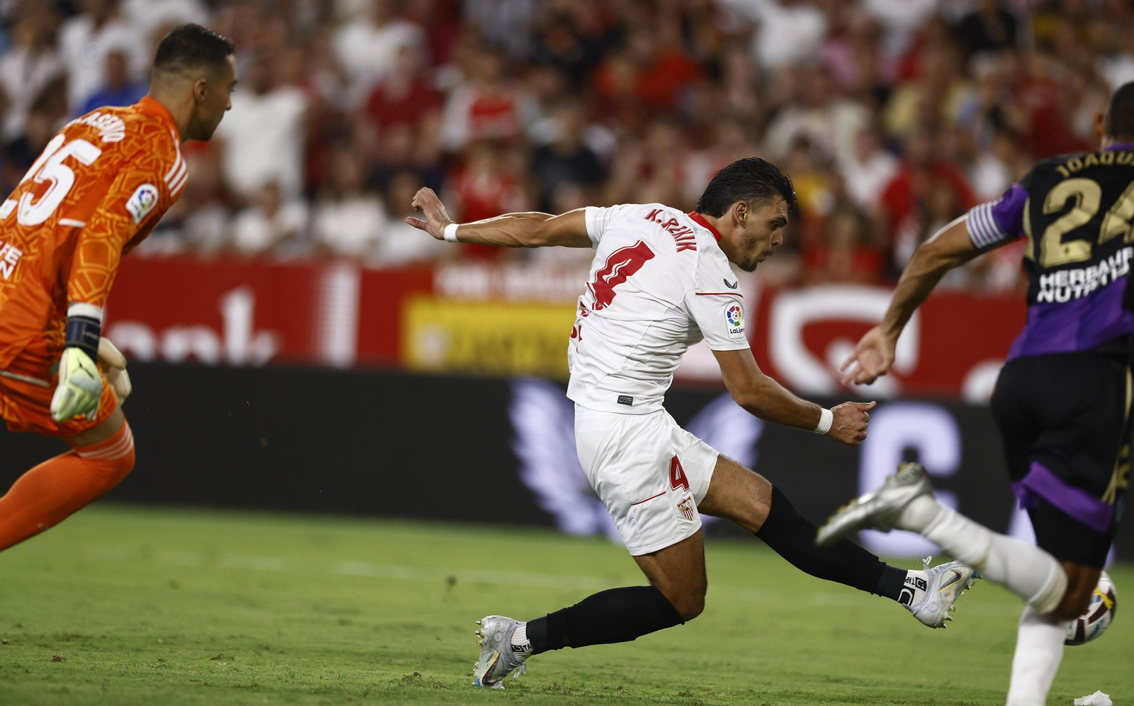 Las imágenes del Sevilla-Valladolid