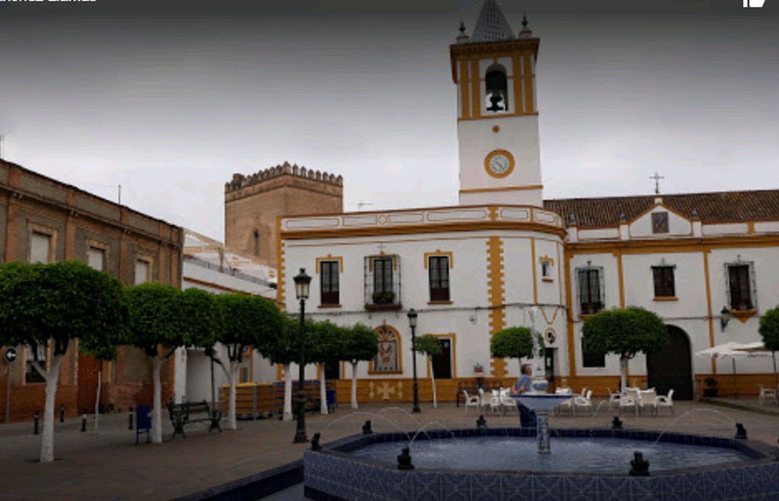 La parroquia de Nuestra Señora de las Nieves en La Algaba.
