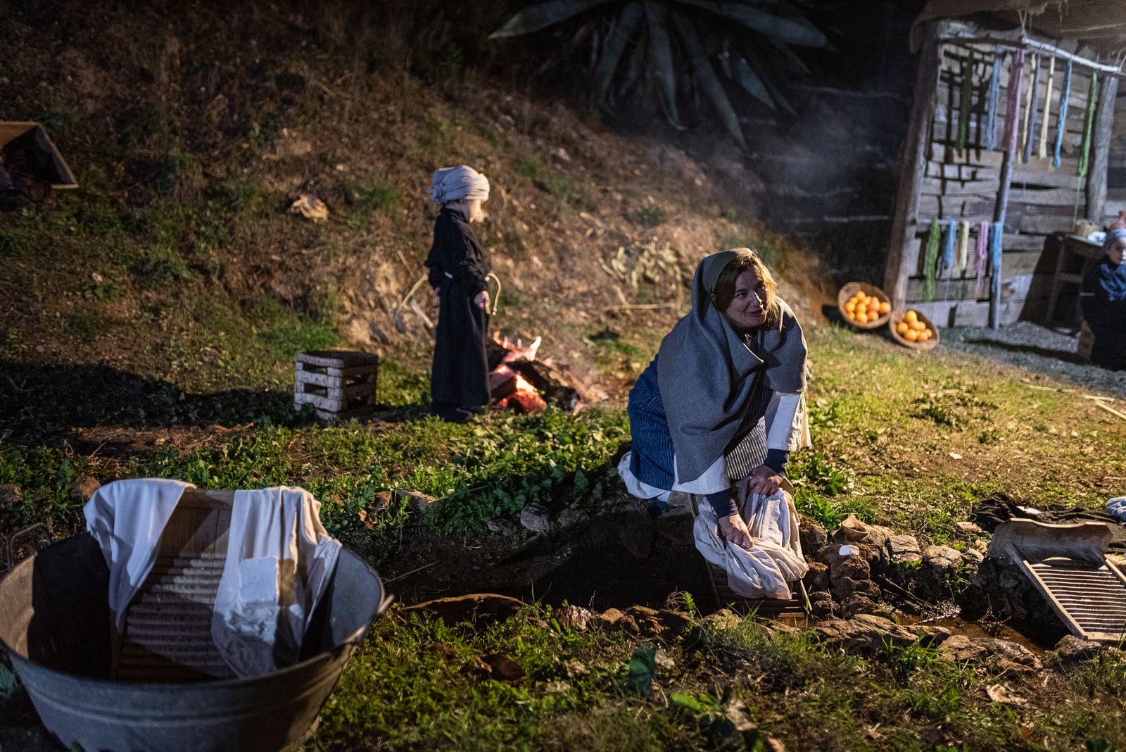 Imágenes: Una visita al Belén viviente de Puerto Moral