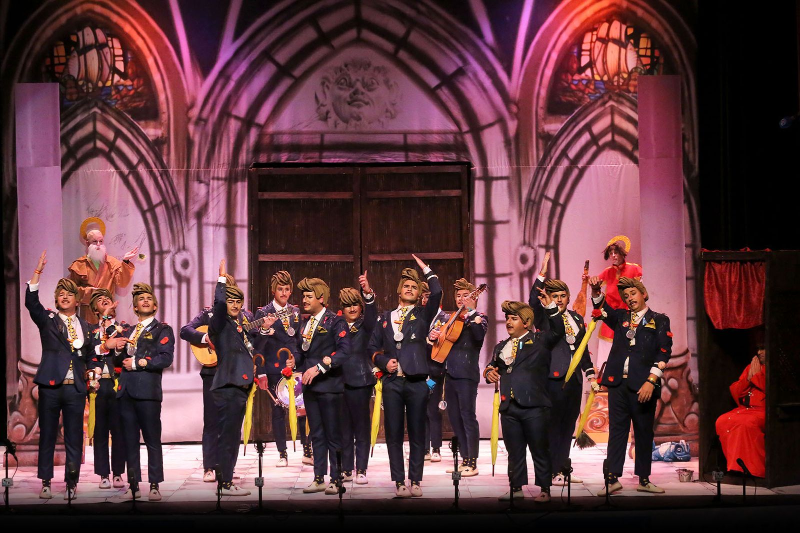 Las imágenes de la segunda sesión de semifinales del Carnaval Colombino 2019