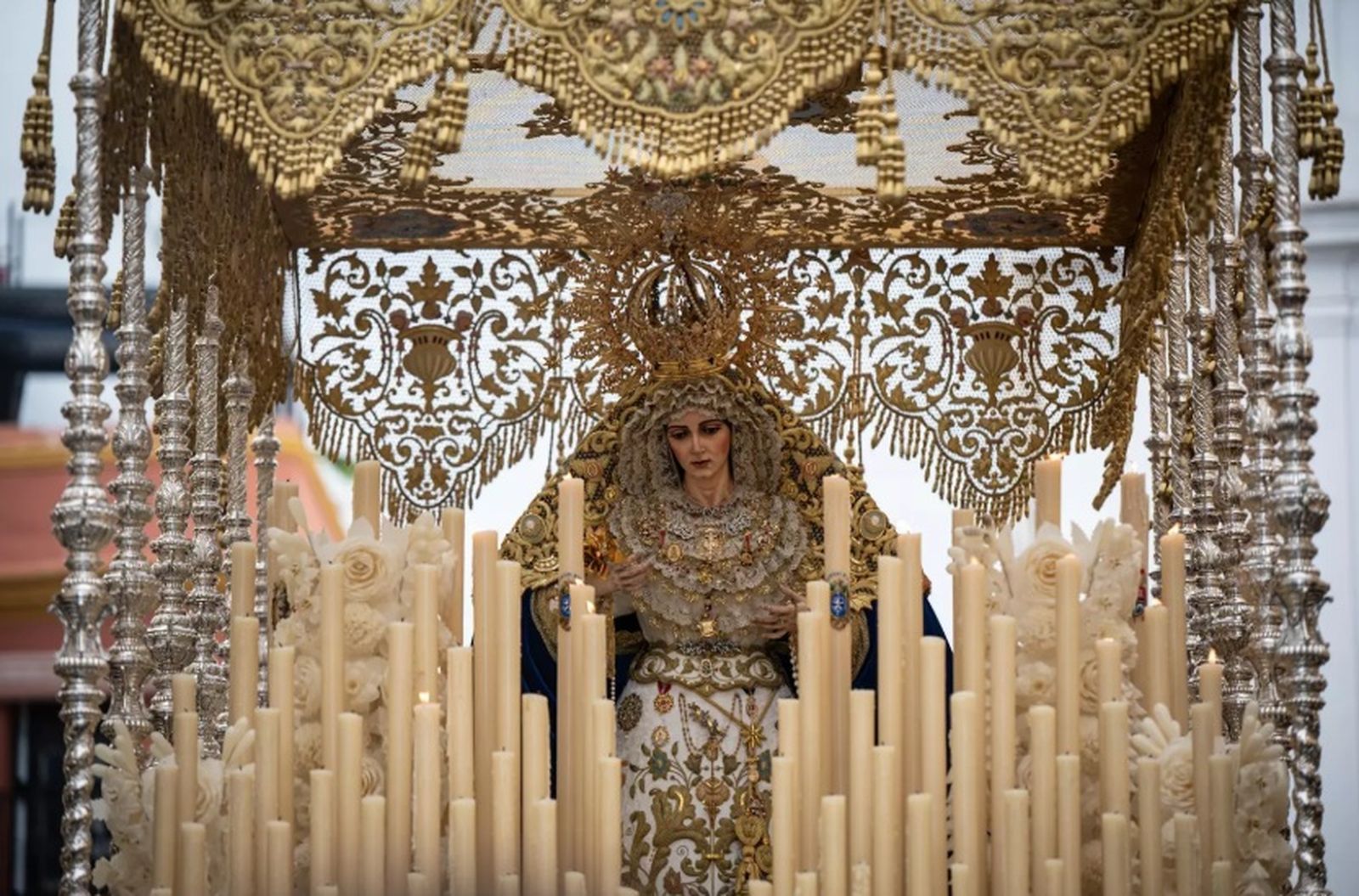 La Virgen de la Aurora ha permanecido retirada del culto unos cinco meses