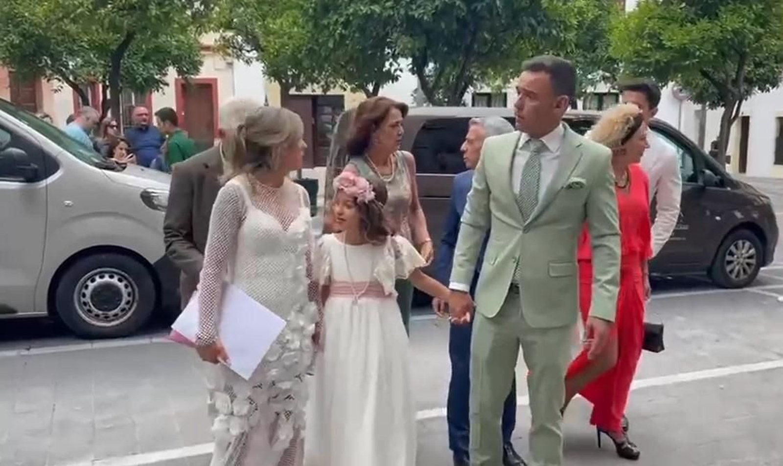 Comunión de la nieta de 'El Turronero' en Jerez
