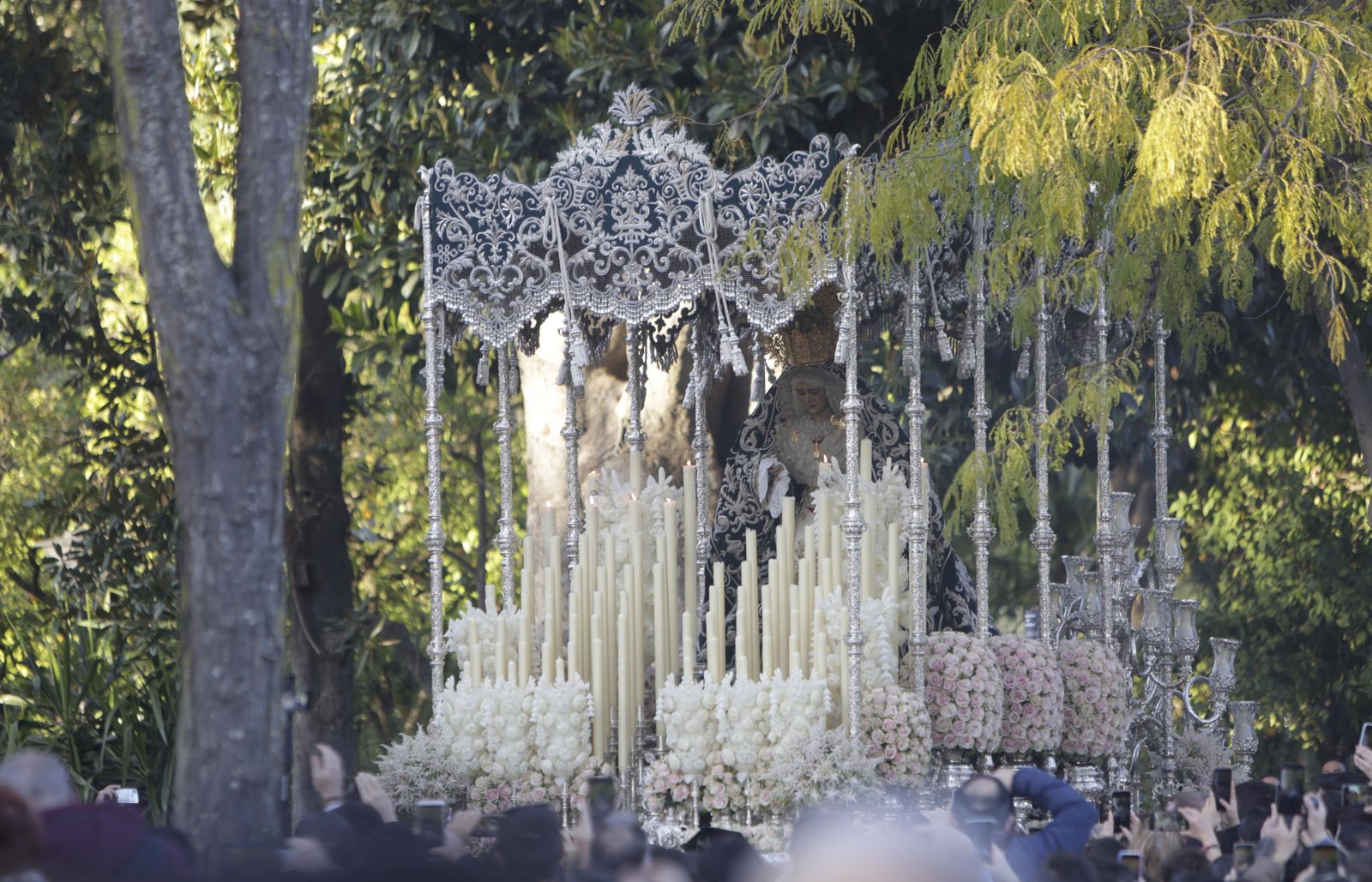 La Candelaria por los Jardines de Murillo