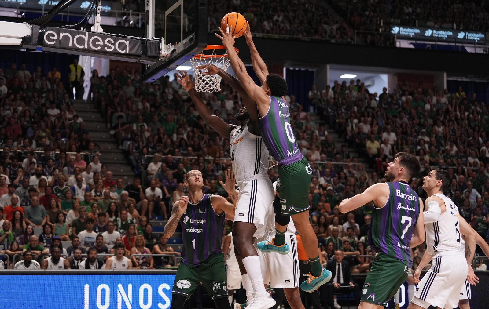 El Unicaja-Real Madrid de semifinales de play off, en fotos