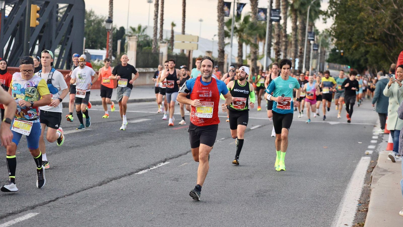 Las mejores fotos de la Maratón de Málaga 2024