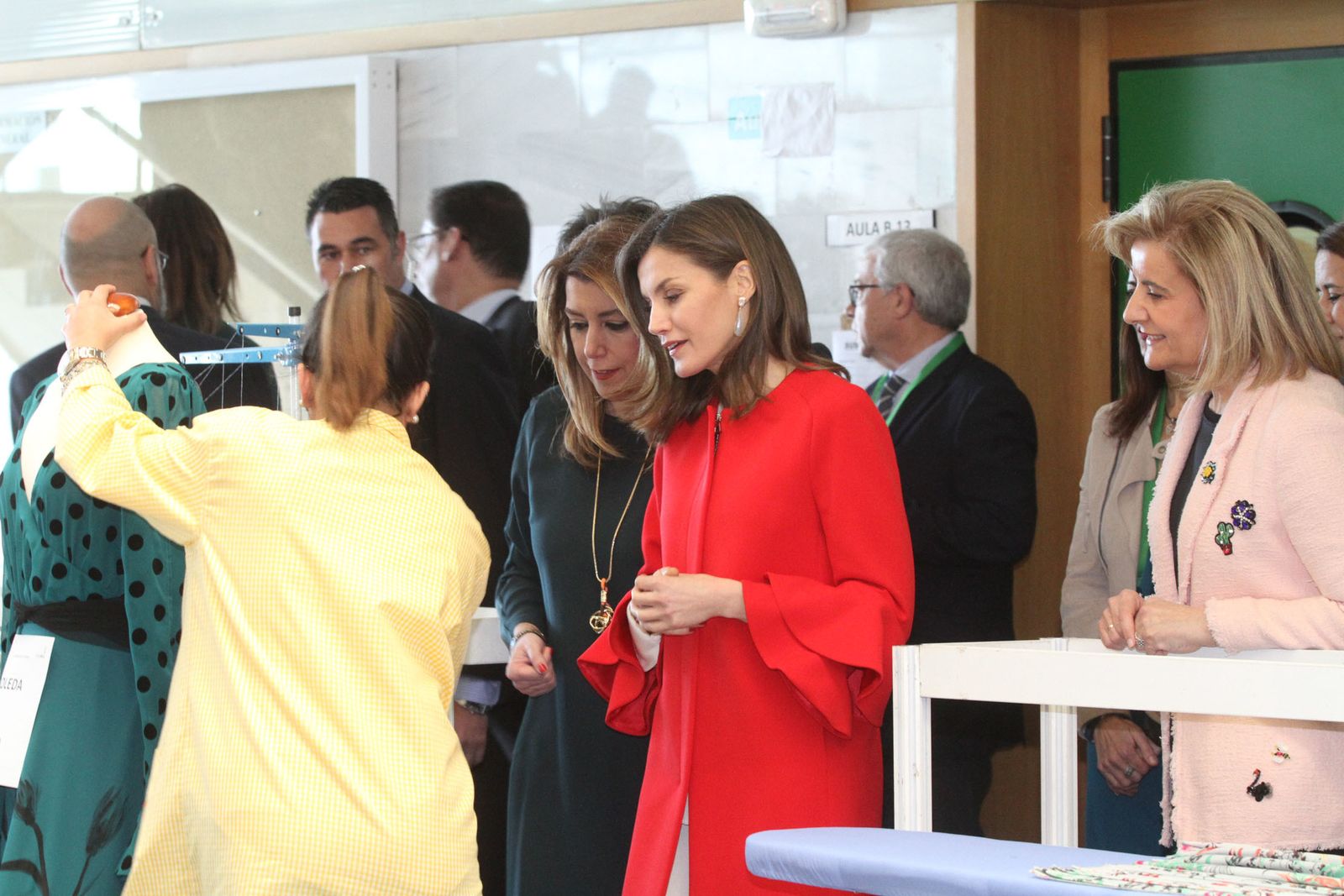 Imágenes de la visita de la reina Letizia a Huelva
