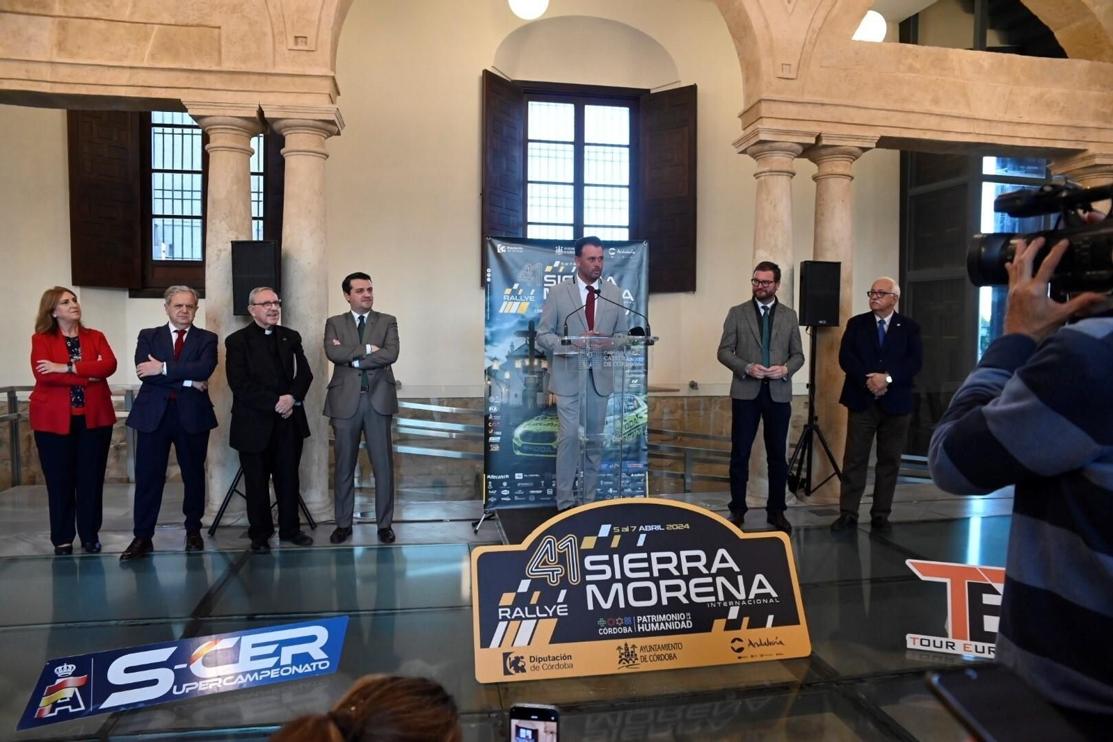 Las mejores imágenes de la presentación del Rallye Sierra Morena