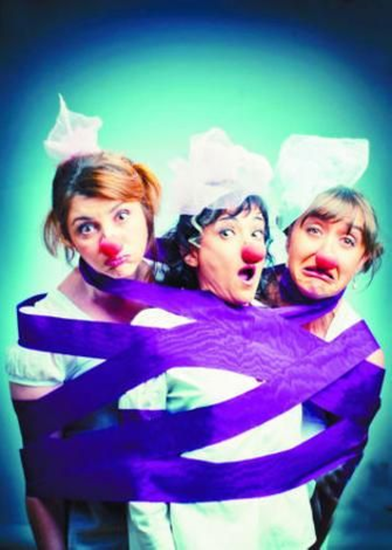 Las tres actrices de 'Cinco horas sin marío'.