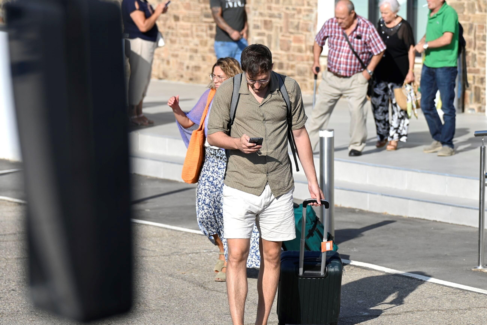 La llegada del primer vuelo del verano entre Córdoba y Mallorca, en imágenes