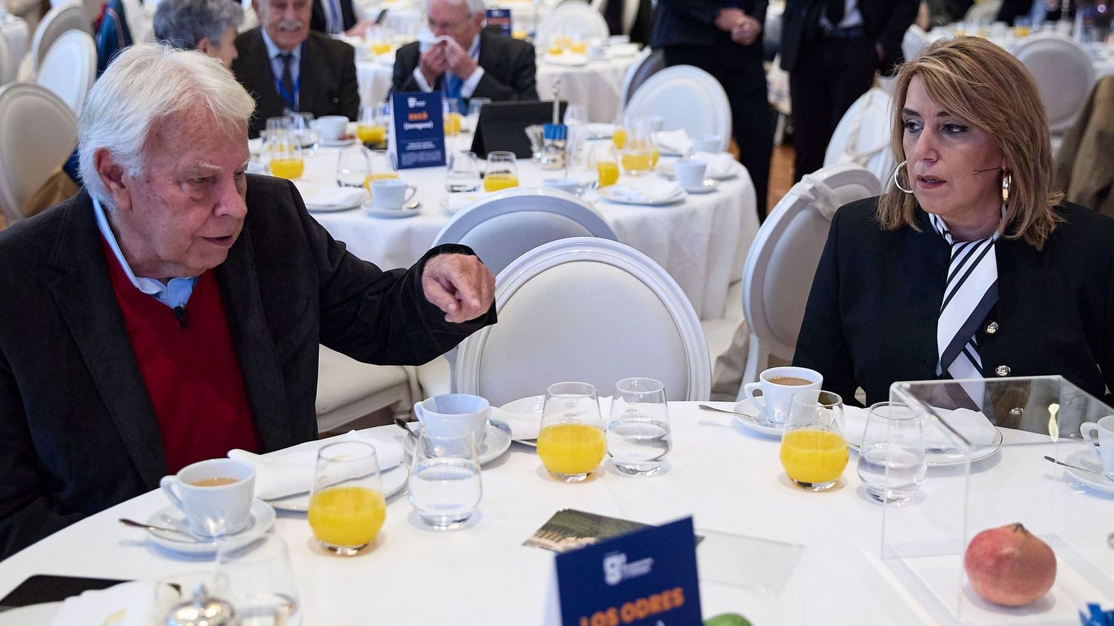 Felipe González y Susana Díaz