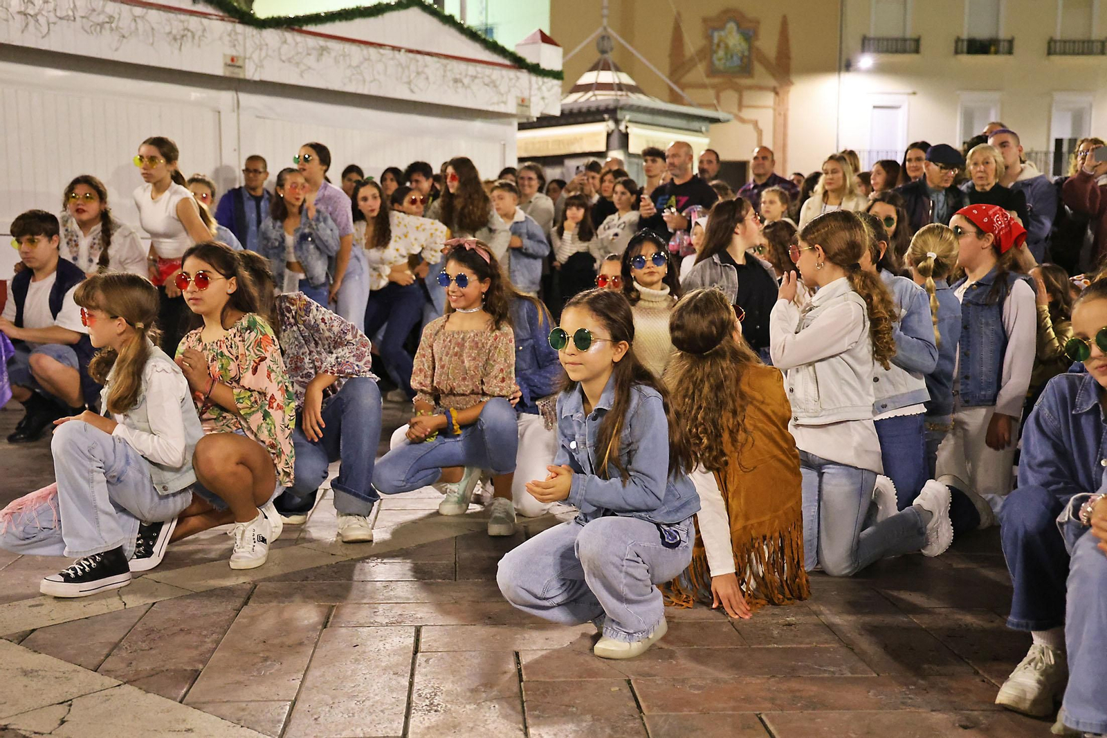 Imágenes del espectacular Flashmobe realizado en la Plaza de Las Monjas