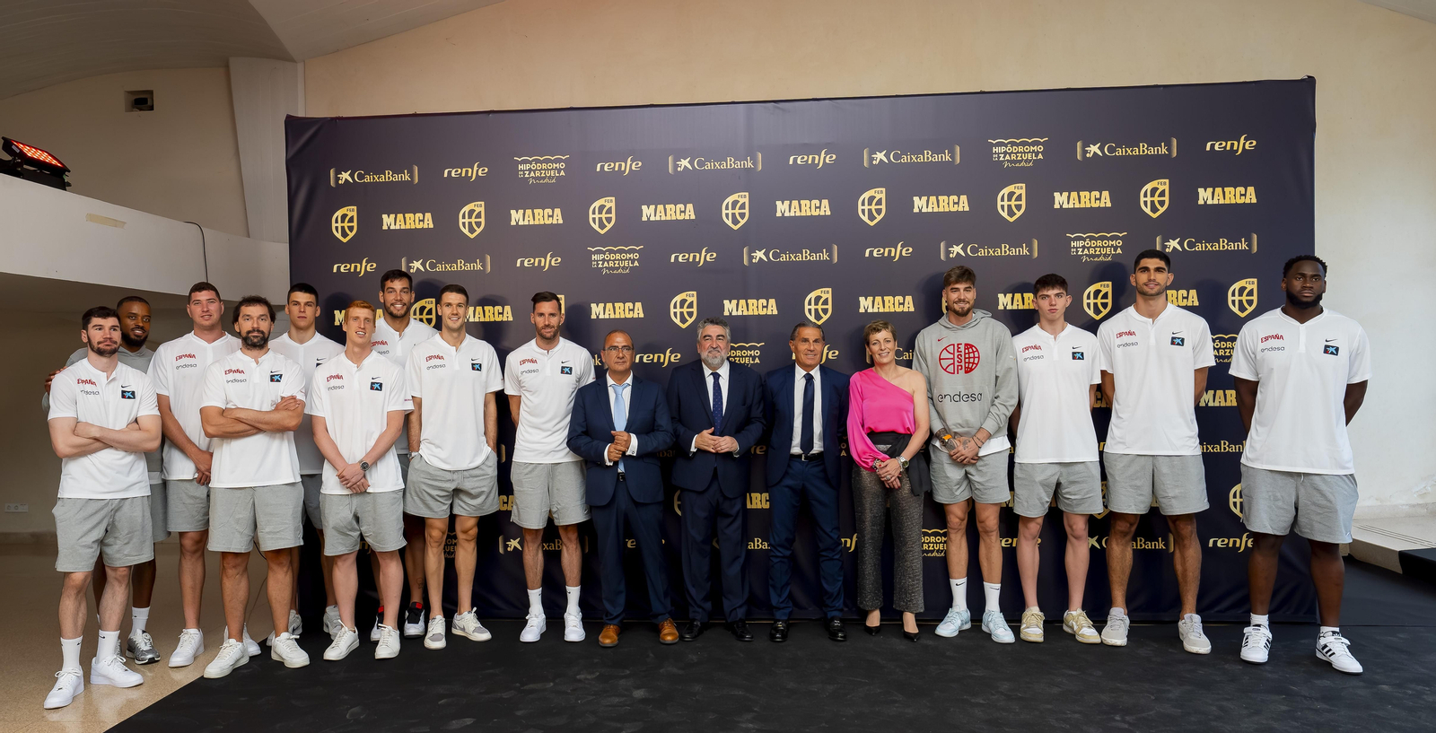 Alberto Díaz, en la gala del baloncesto español