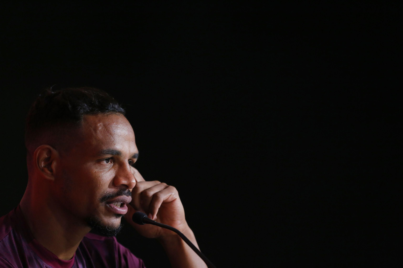 Las imágenes del Sevilla antes del derbi en México