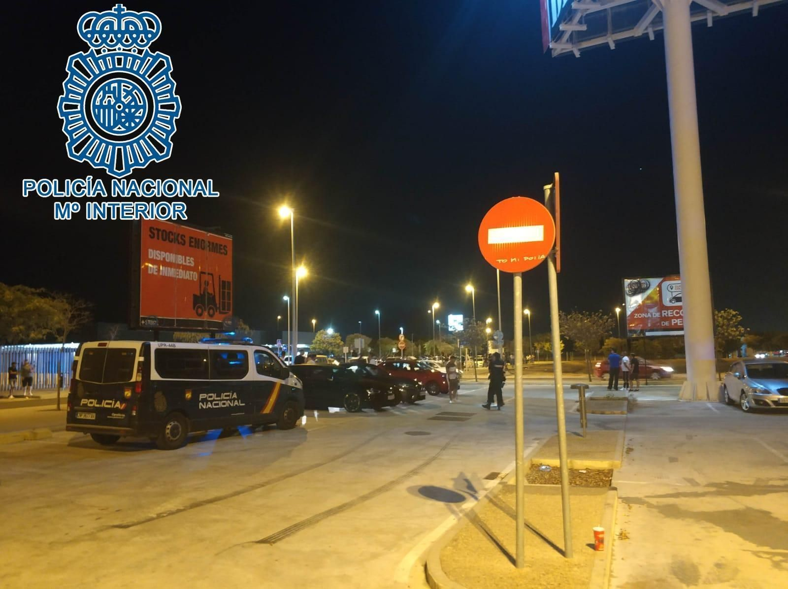 Despliegue policial contra las carreras ilegales