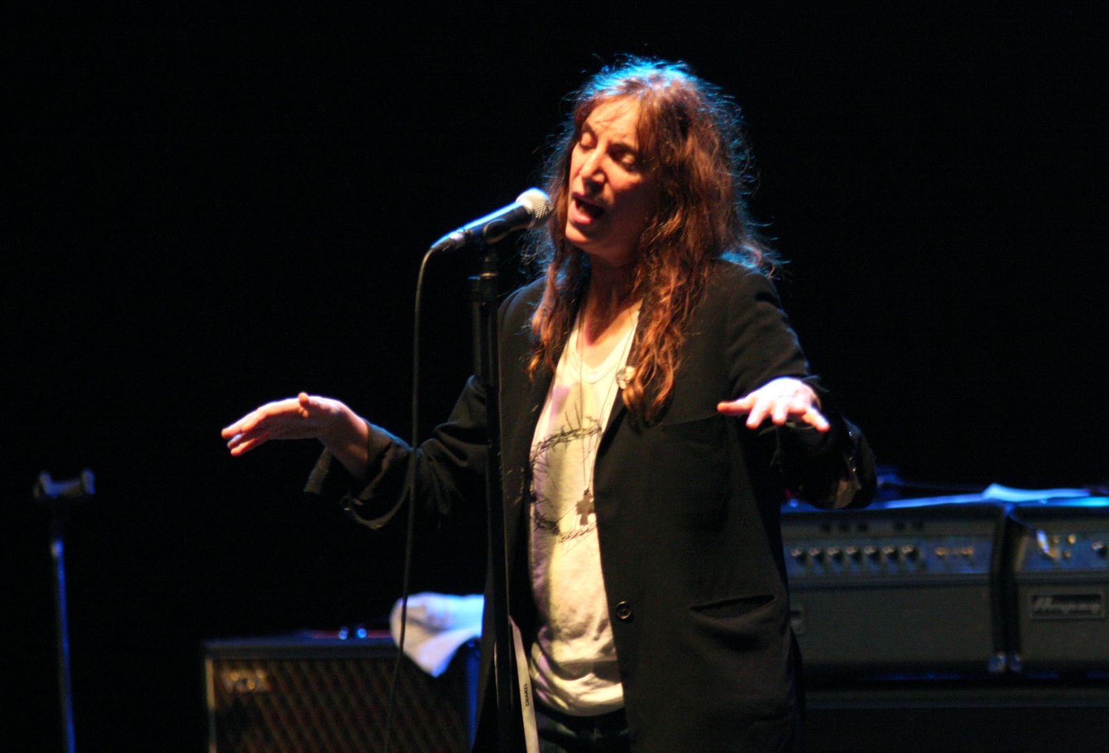 La artista Patti Smith.