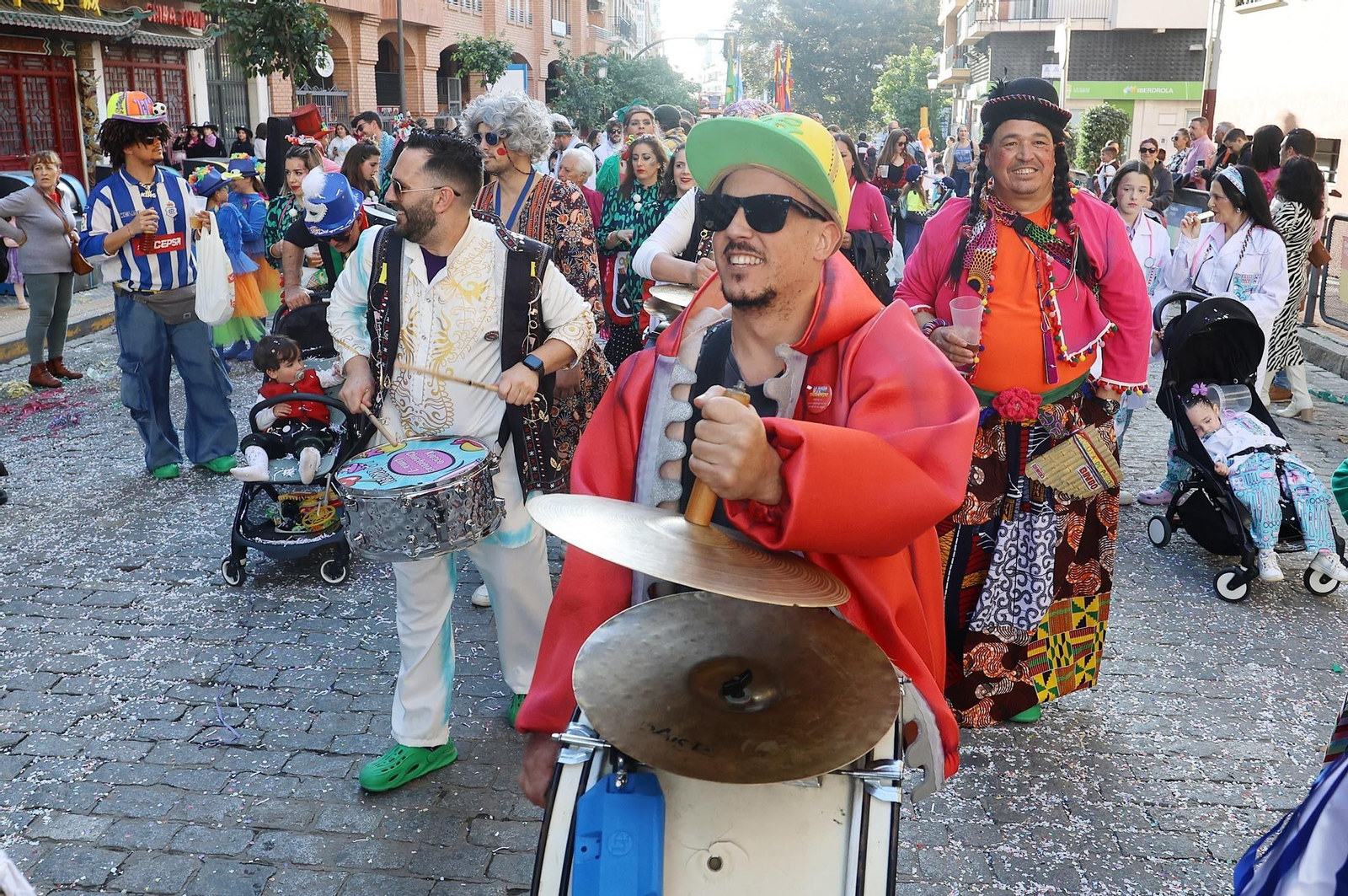 Imágenes de la cabalgata del Carnaval Colombino 2024