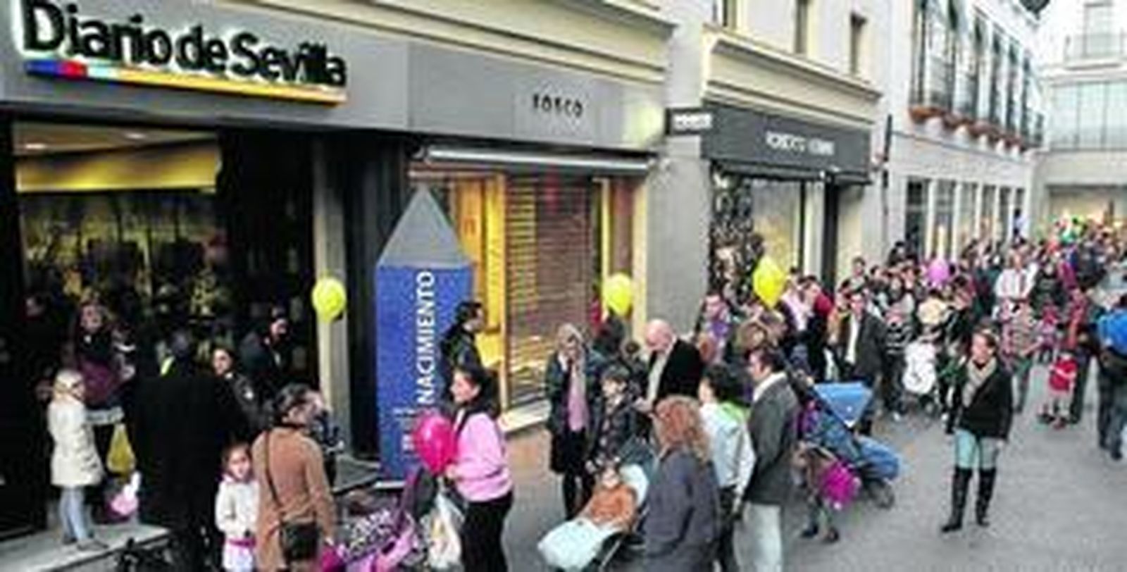 Gran aceptación del nacimiento de Diario de Sevilla