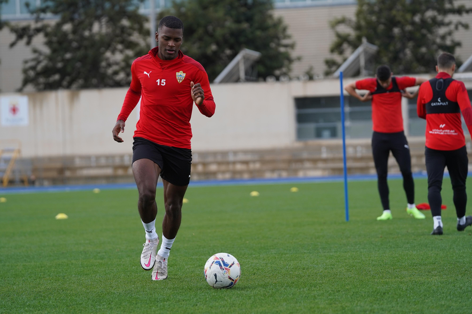 Fotogalería del entrenamiento del Almería, viernes 27