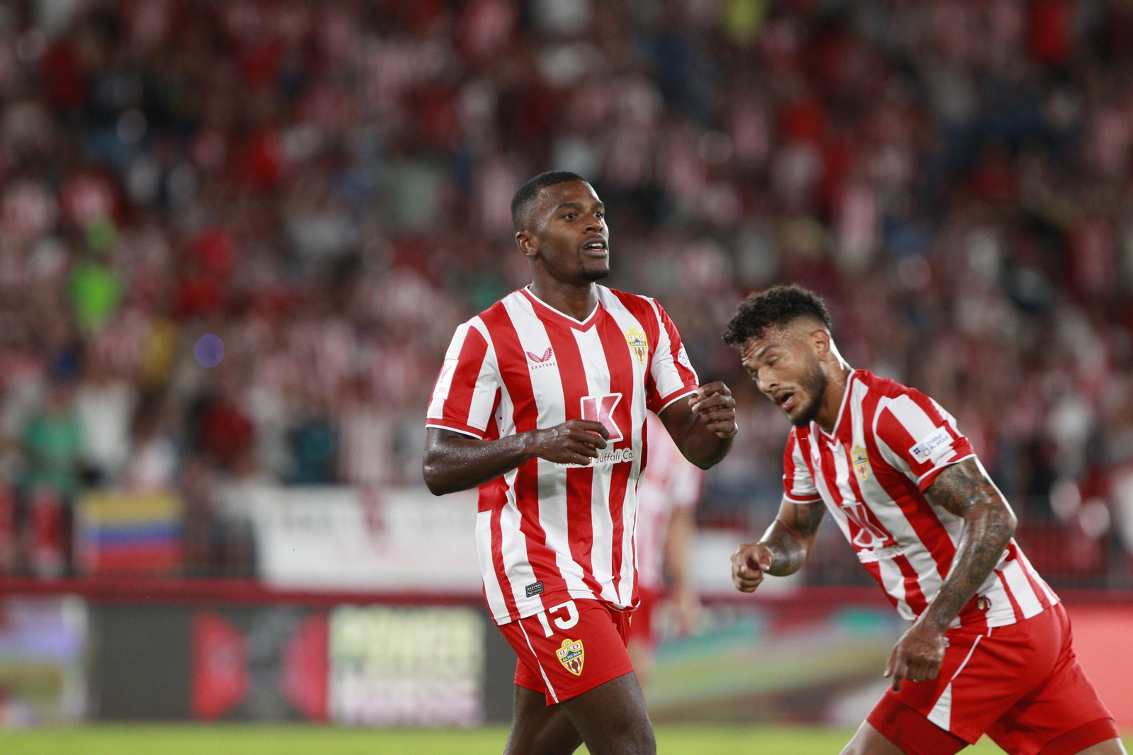 Imágenes del partido U.D. Almería-Real Club Celta de Vigo