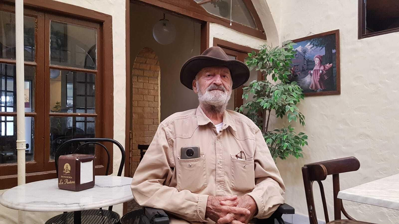 El ex director del Museo Municipal y arqueólogo Francisco Giles Pacheco.