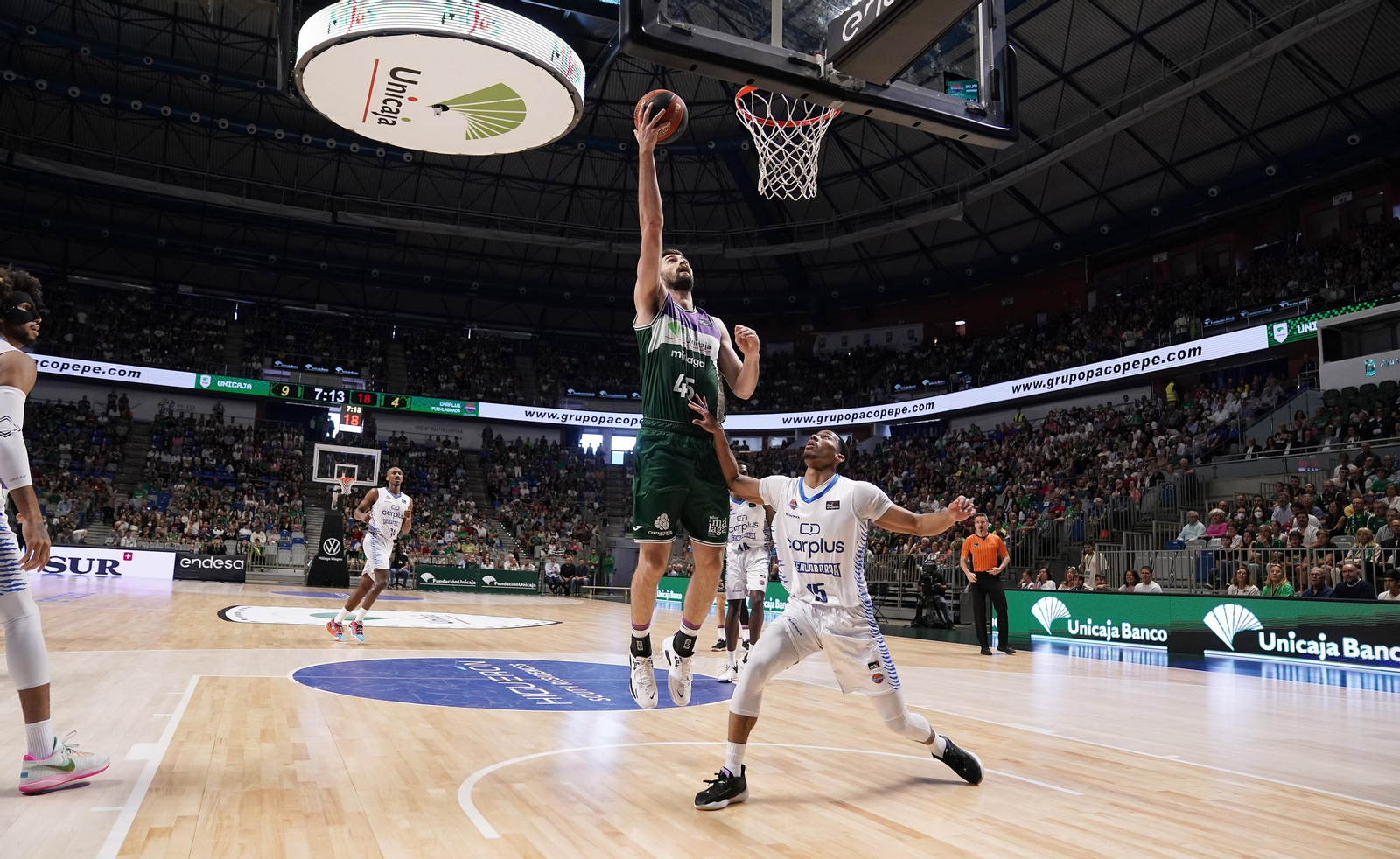 Las fotos del Unicaja-Carplus Fuenlabrada