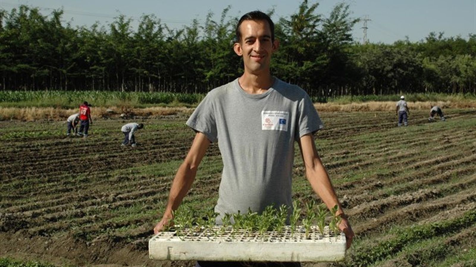 Un participante en la iniciativa.