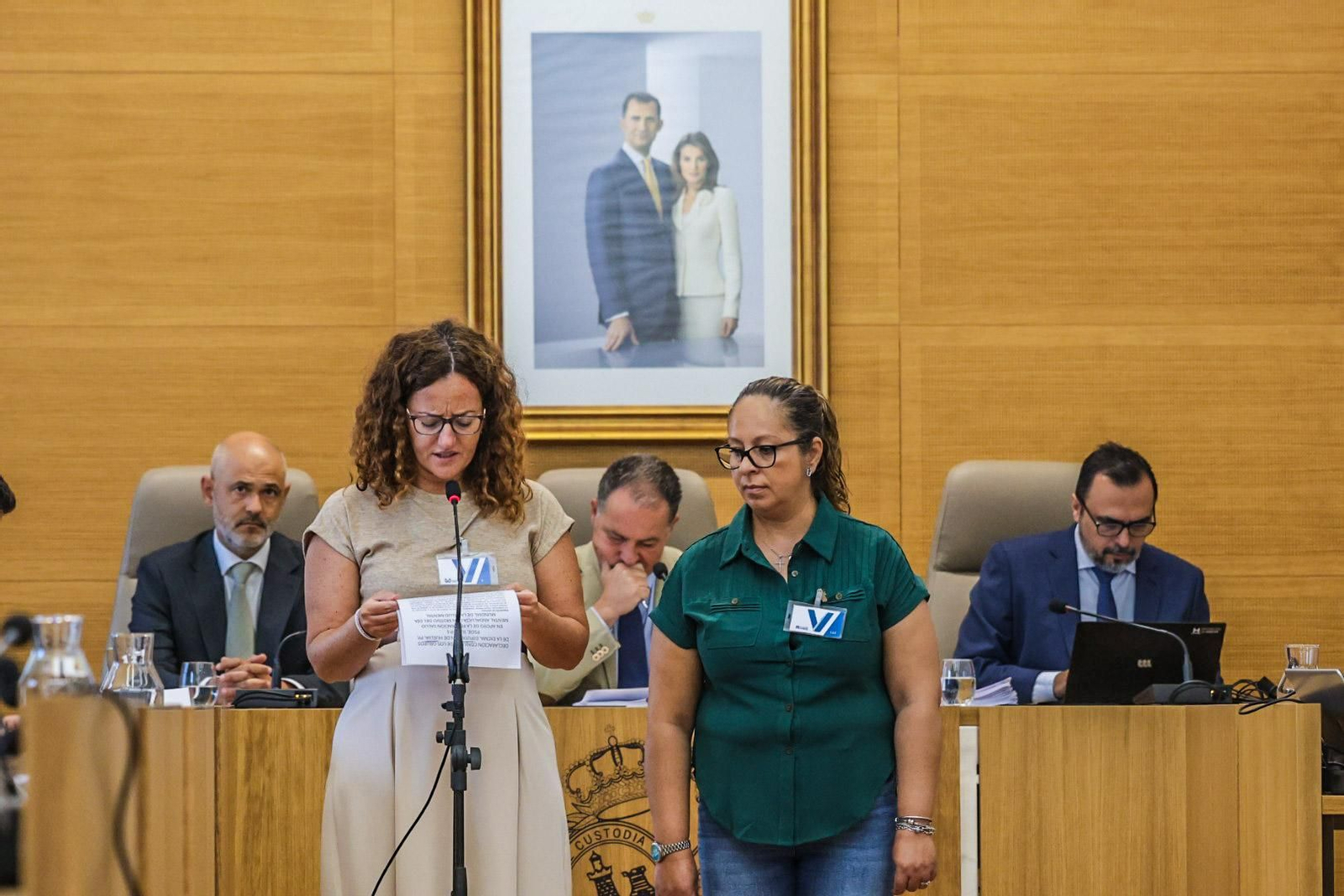 Imágenes del pleno de la Diputación correspondiente al mes de octubre